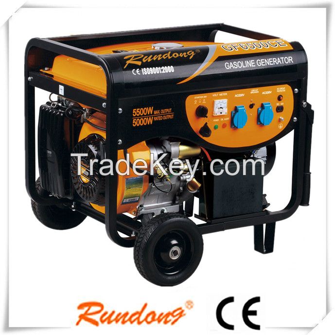 6500 watt air cooled protable gasoline generator 