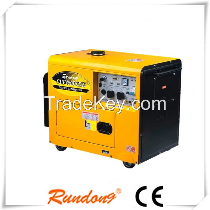 air-cooled 5000w slient diesel generator