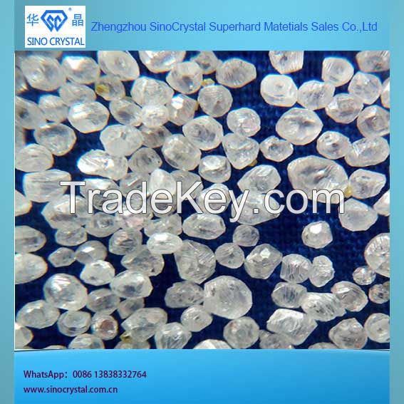 Big Sizes Hpht Rough White Synthetic Diamond From Zhengzhou Sino Crystal Diamond