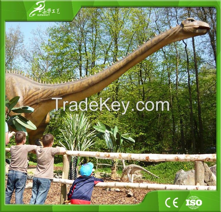 Kawah Realistic lifesize Exhibition Amusement Park Animatronic T rex Dinosaur King Equip