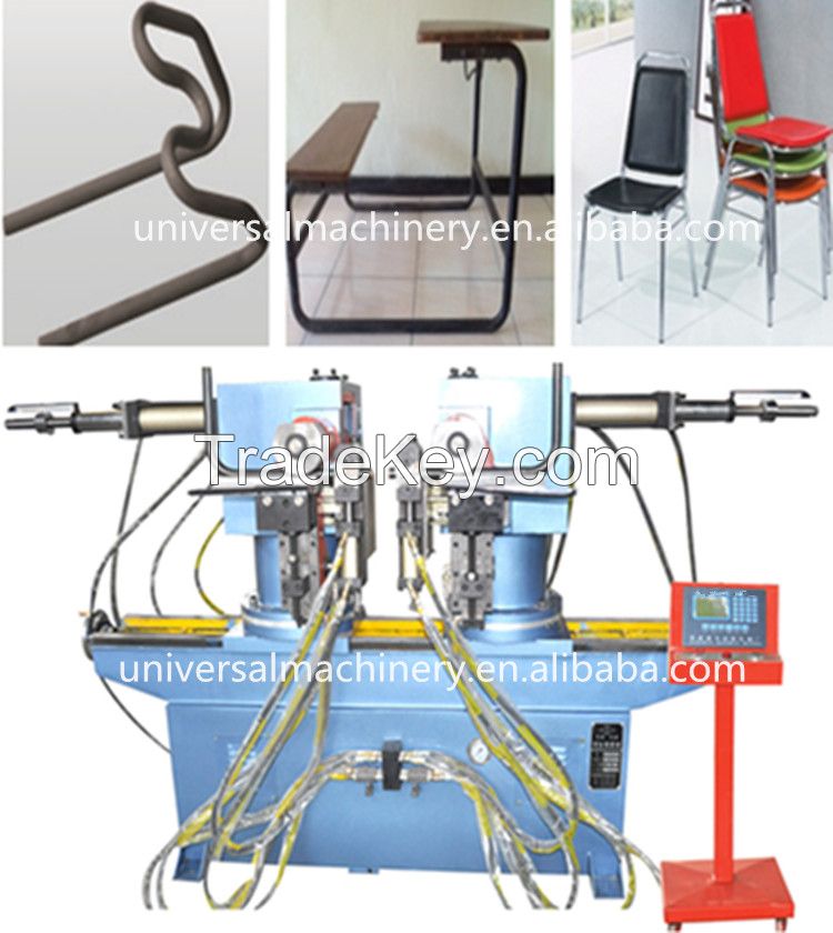 Global Warranty China manufacturer Twin Head Tube Bending Machine