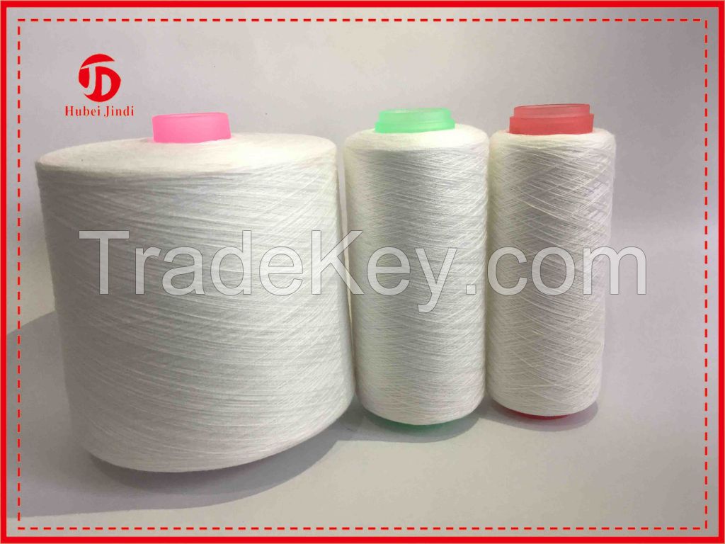 100% Polyester spun yarn