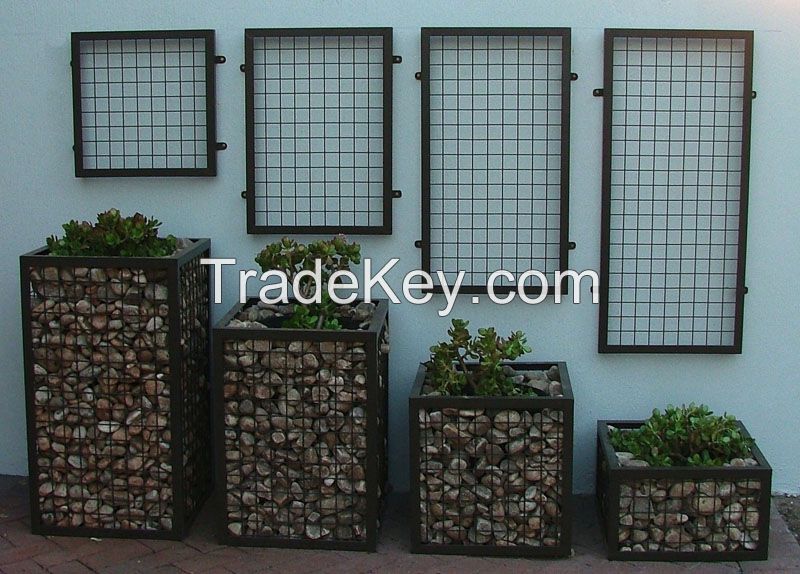 High Zinc Coating Galvanized Welded Gabion Baskets (CE/FACTORY)