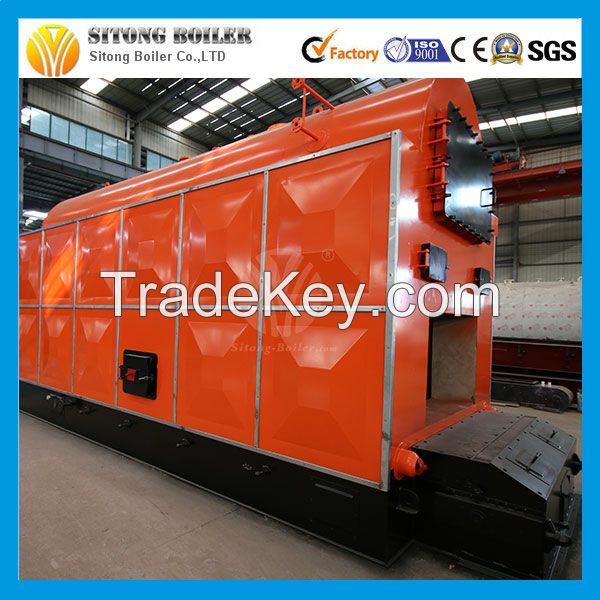 Industrial coal biomass fired steam boiler