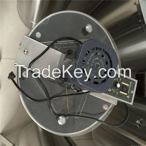 3 frames stainless steel honey extractor by electric