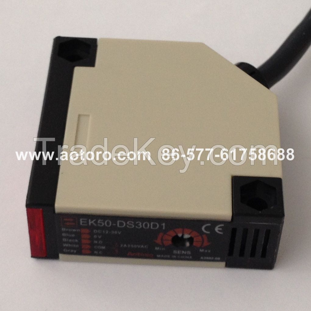AOTORO EK50-DS30D1 photoelectric sensor light switch diffuse type photoelectric switch