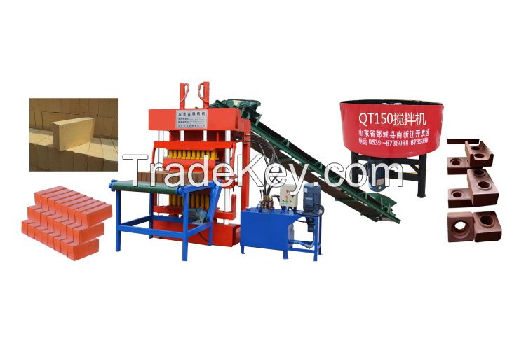 QT10-10Hydroform Clay Brick Making Machine