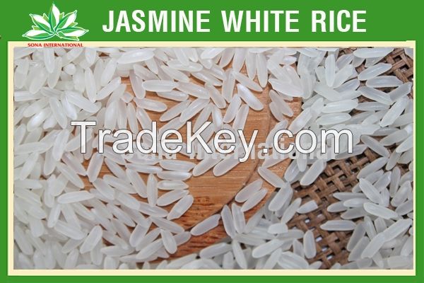 Jasmine white rice 5% broken - high quality - competitive price - skype(sonainter5)