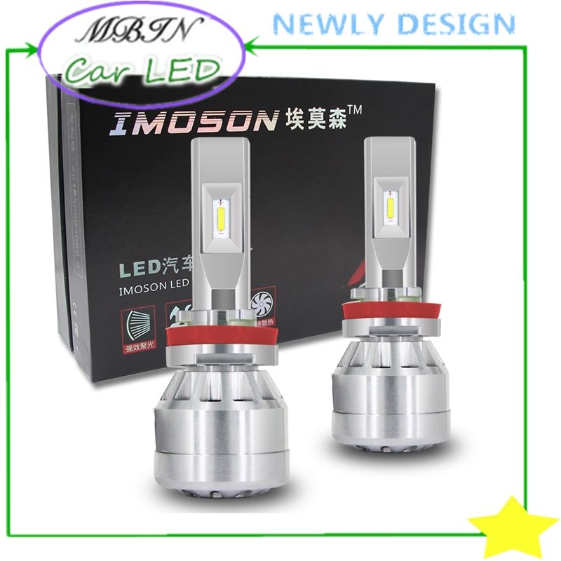 MBIN M8 super bright 36W 8000LM per bulb LED auto car Headlight driving Bulb