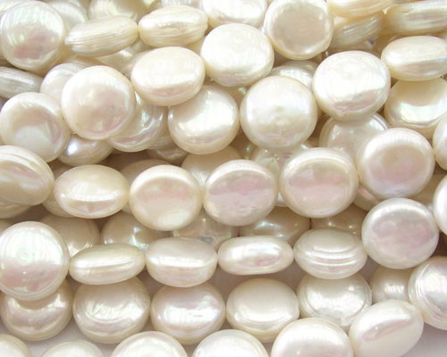 White Coin Pearl