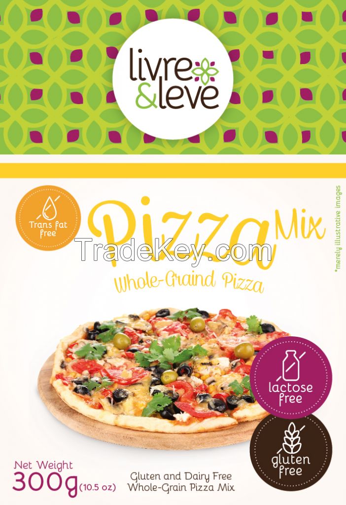 Gluten And Dairy Free Whole-grain Pizza Mix