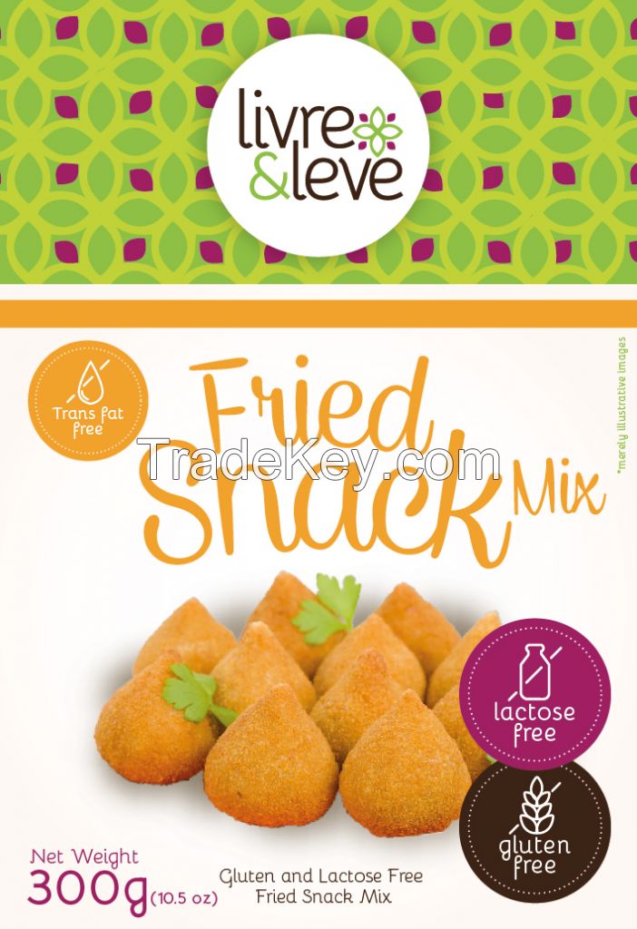 Gluten and Lactose Free Fried Snack Mix