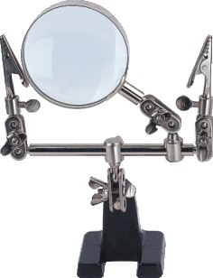 Helping hand magnifier