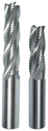 Wholly ground regulare long roughing end mills