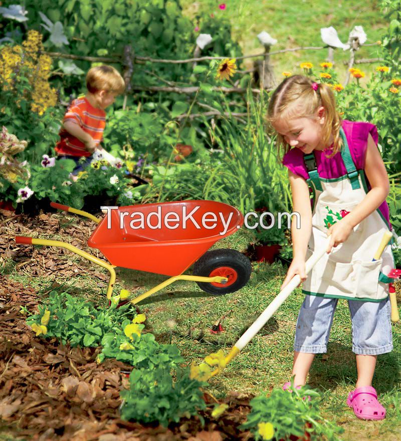 plastic kids garden tools wheelbarrow WB0208