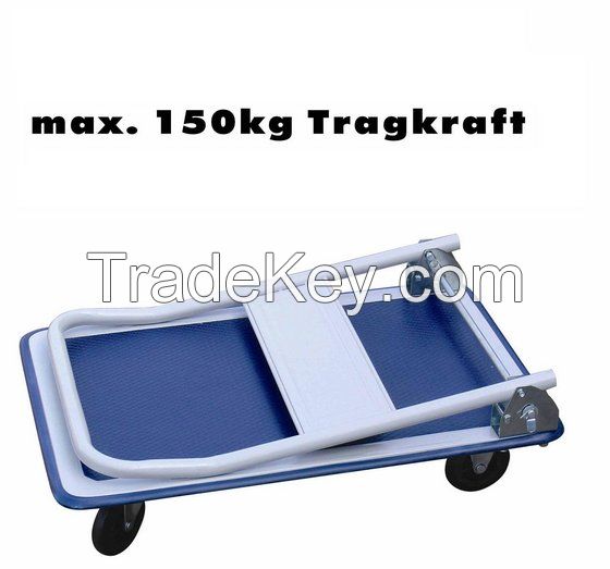 cargo transport trolley platform 4 wheel hand truck PH150