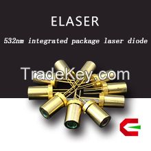 High beam quality TO18 integrated package 30mW 532nm laser diode