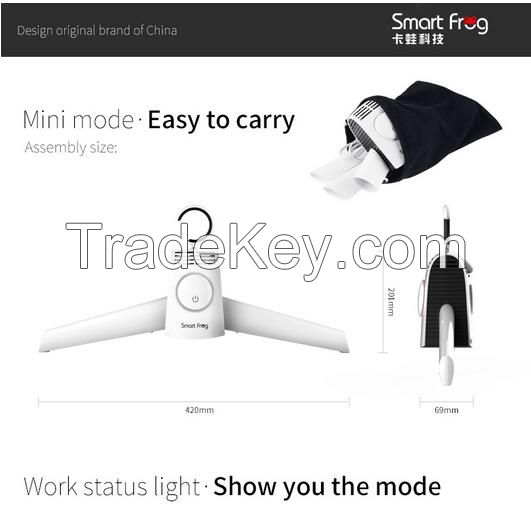 2016 winter hot sale smartfrog portable 2-in-1 Cloth & Shoes Fast Drying Hanger