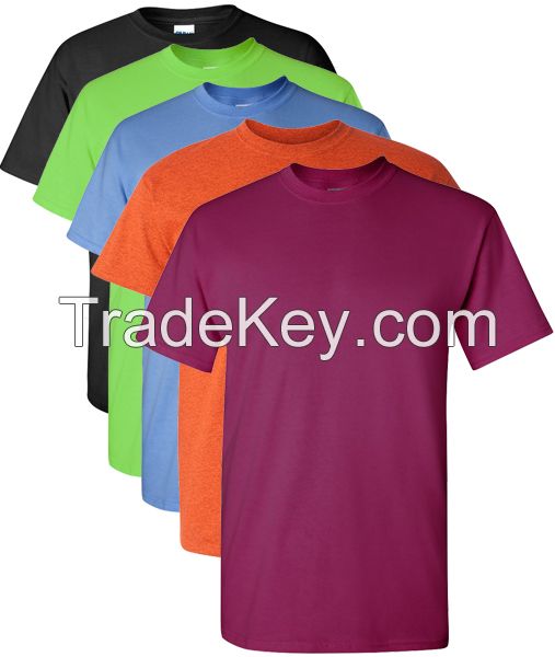 Round Neck 100% Tshirts in different colors and sizes
