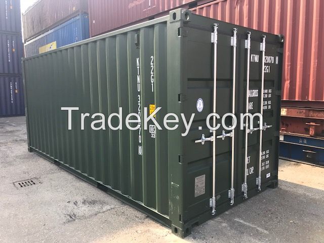 Empty 20ft containers