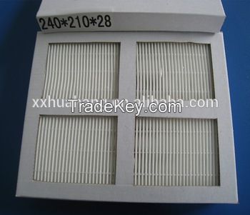 china supply industrial hepa board air filter cartridge