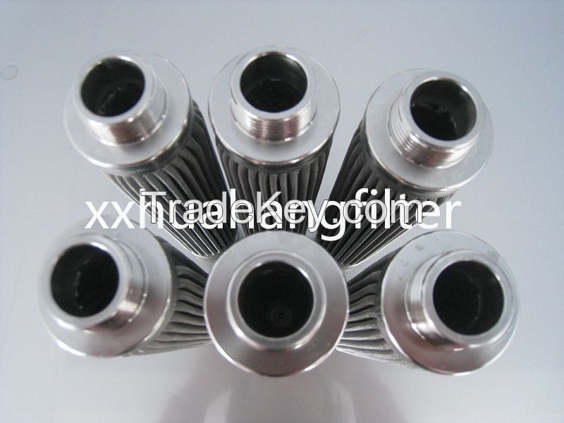 Supplie high performance cleanable stainless steel polymer melt filter element