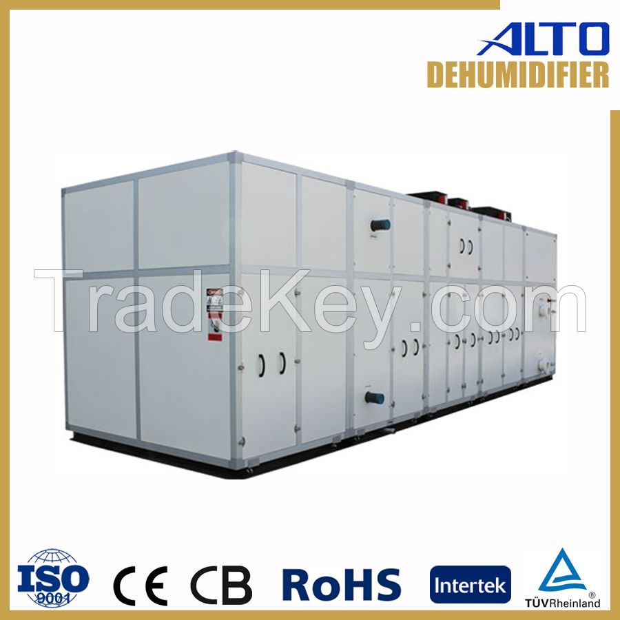 Multi-functional 30kw indoor use air handling unit for pool room industrial ce rohs