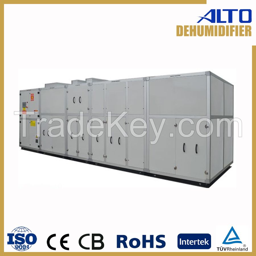 Multi-functional 30kw indoor use air handling unit for pool room industrial ce rohs