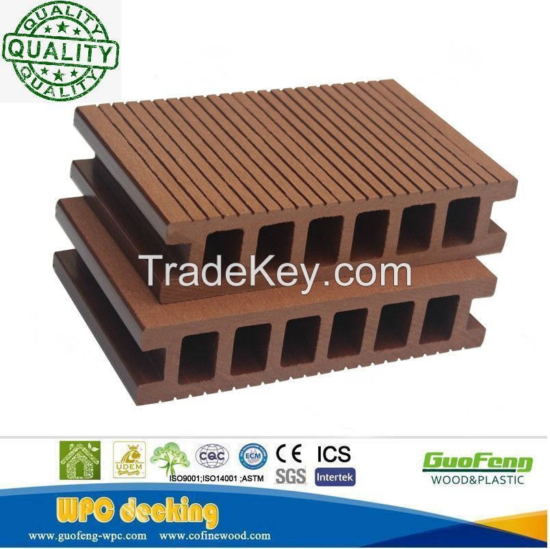 wood plastic composite deck