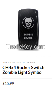 Ch4x4 Rocker Switch Zombie Light Symbol