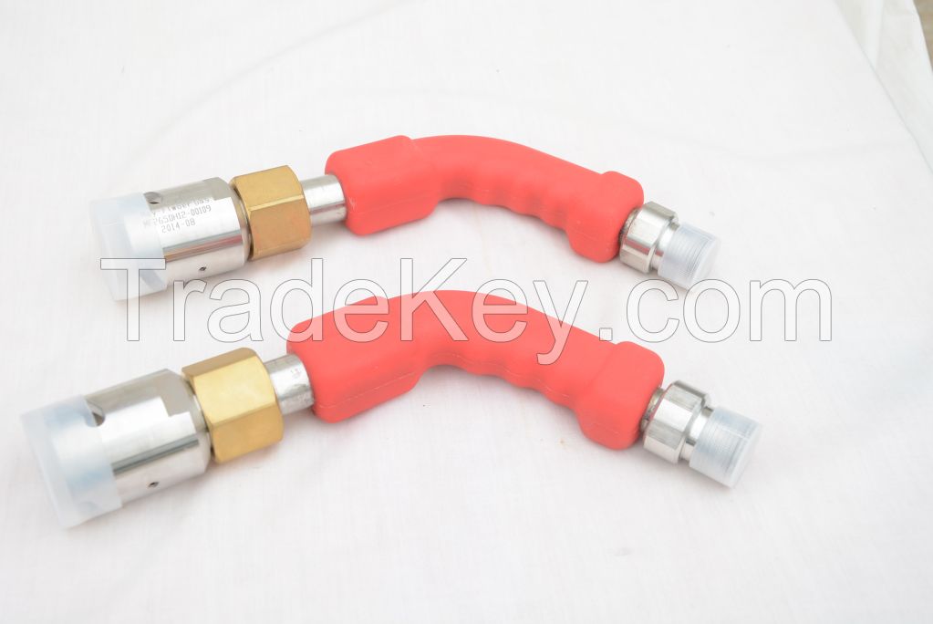 LNG cryogenic back fuel back gas joint gas pipe coupling