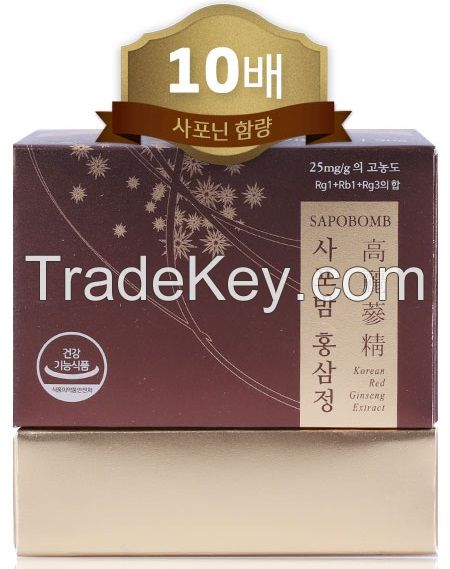 SAPOBOMB Korean Red Ginseng Extract