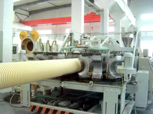 HDPE/PVC Corrugated Pipe Production Line