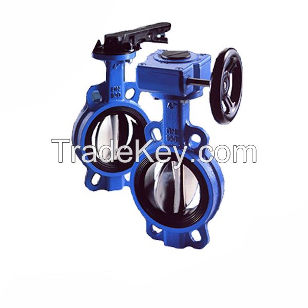 API CF8 Stainless Steel Soft Seal Butterfly Valve