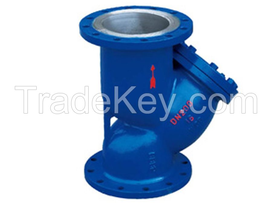 WCB/CF8M/Iron Steel Y Type Strainer