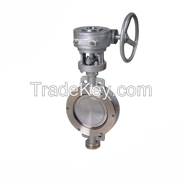 API CF8 Stainless Steel Soft Seal Butterfly Valve