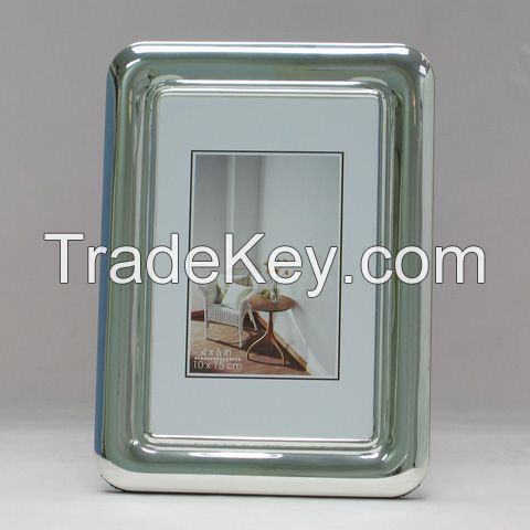 Russian style antique silver photo frame