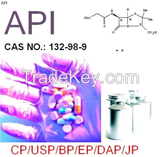 phenoxymethylpenicillinic acid*potassium CAS NO.: 132-98-9