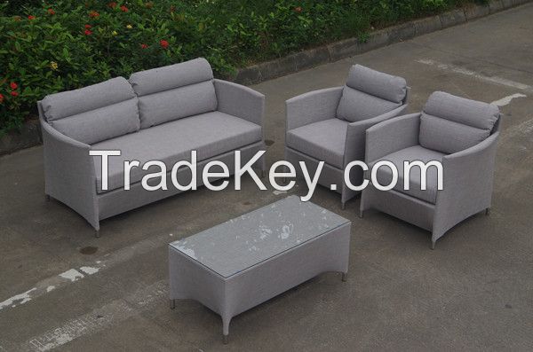 Outdoor Furniture Aluminium Sling Furniture Sling Sofa  Set