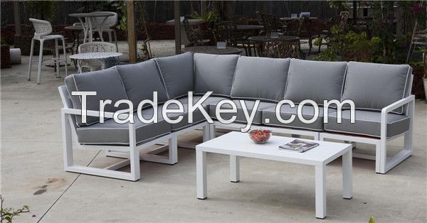 Outdoor Furniture Garden Furniture Set Full Aluminium Modular Sofa Set