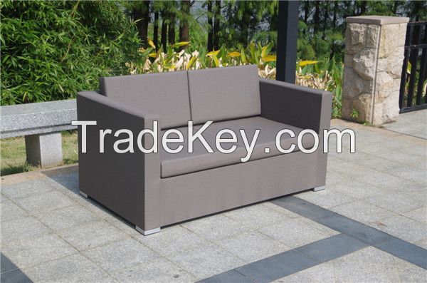 Garden Furniture Aluminium Sling Sofa for French market