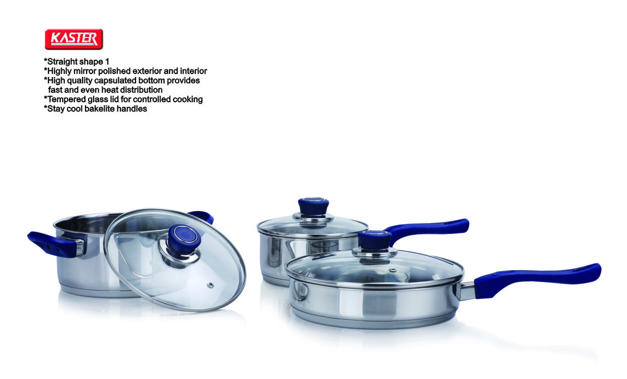 Straight Shape Stainless Steel Cookware