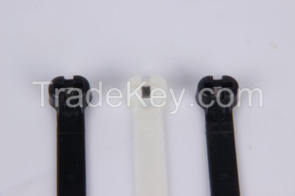 Nylon Cable Tie NZ-1 Series--stainless steel plate locked