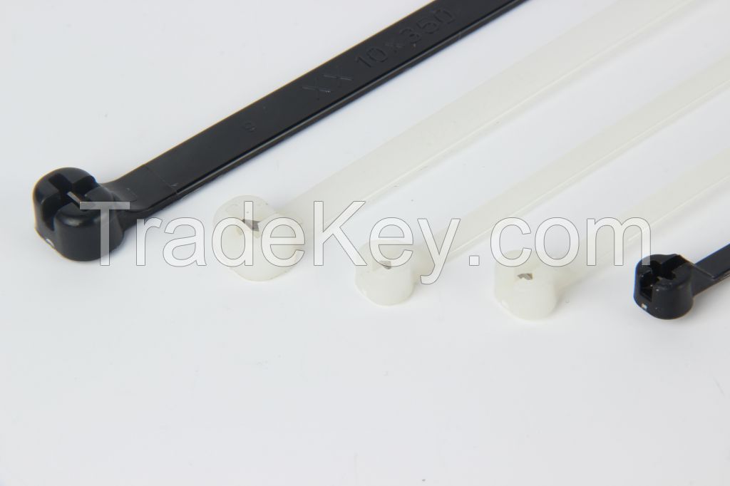 Nylon Cable Tie NZ-1 Series--stainless steel plate locked