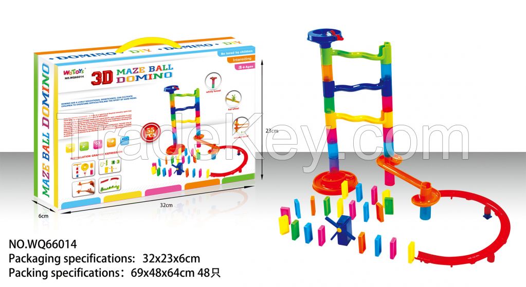 domino maze ball