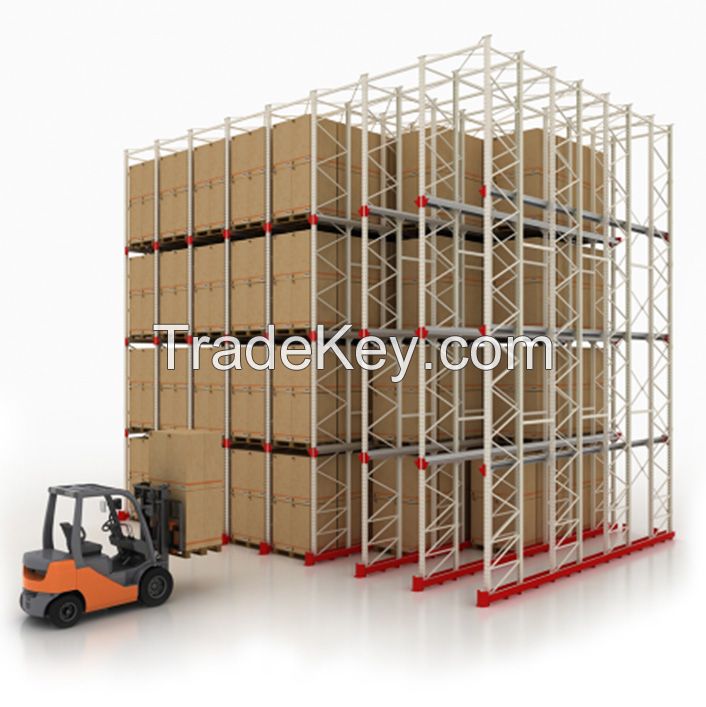 Drive-in pallet racking 