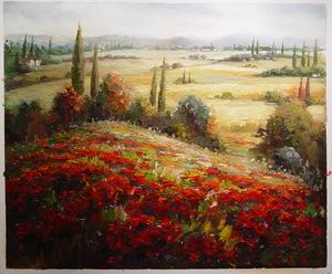 oil painting-garden