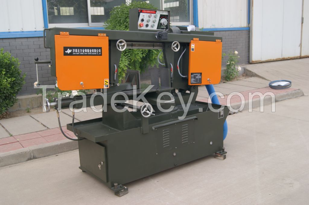 rotation angle band saw machine