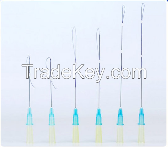 PDO Thread Lift Face Screw Sutures Needle