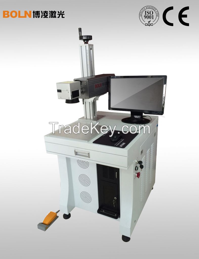 20W Fiber laser marking machine for metal with factory price